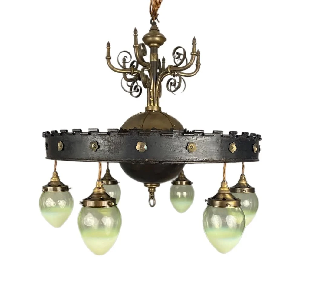 Extra Large Gothic Revival Chandelier (21661) SOLD