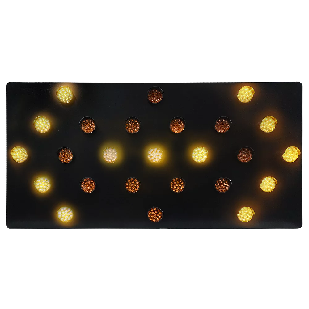 60″x 30″ Truck Mounted LED Arrow Board (Amber)​